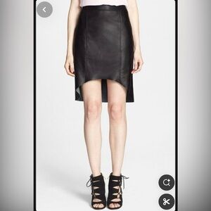 NWT - Trouve Leather Skirt